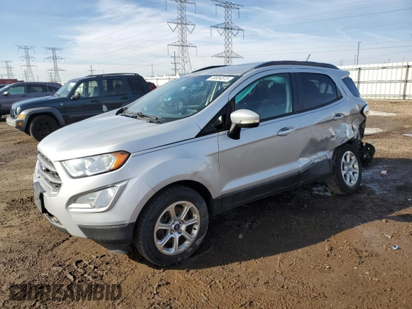 2019 Ford EcoSport SE with VIN MAJ6S3GL6KC284943, listed as a Copart auction lot 49654515 with 90,966 mi miles and Salvage Title. Bid and sale history available at DreamBid. Image 1.