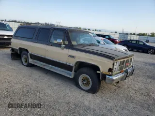 1987 GMC Suburban с VIN 1GKGV26K8HF511456, выставлен на аукционе Copart как лот 59530795 с пробегом 71 410 миль миль и Чистый • Clean title. История ставок и продаж доступна на DreamBid. Изображение 4.