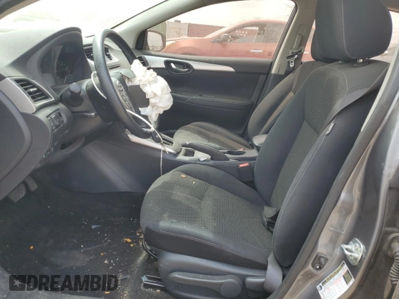 2017 Nissan Sentra S with VIN 3N1AB7AP1HY368467, listed as a Copart auction lot 56880555 with 48,024 mi miles and Salvage title. Bid and sale history available at DreamBid. Image 7.
