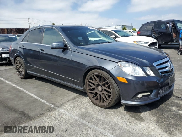 2011 Mercedes-Benz E 350 Luxury with VIN WDDHF5GB7BA508488, listed as a Copart auction lot 55531875 with 114,351 mi miles and Salvage Title. Bid and sale history available at DreamBid. Image 4.