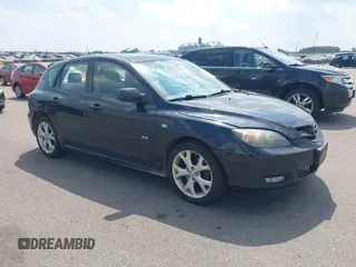 2008 Mazda 3 S Grand Touring with VIN JM1BK343381790148, listed as a IAAI auction lot 42744195 with 183,626 mi miles and . Bid and sale history available at DreamBid. Image 1.