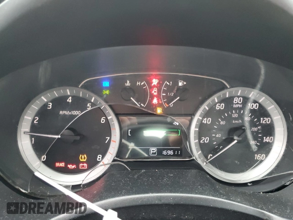 2013 Nissan Sentra SL with VIN 3N1AB7APXDL666734, listed as a Copart auction lot 57734524 with 169,611 mi miles and Non Repairable. Bid and sale history available at DreamBid. Image 9.