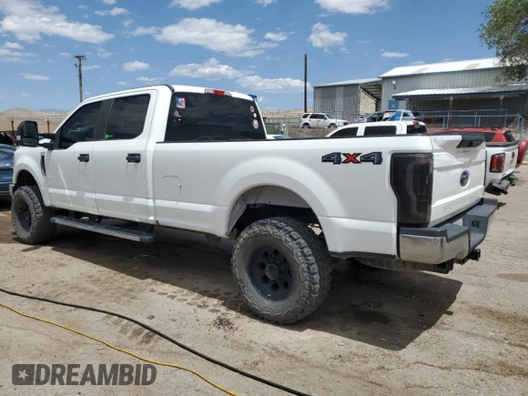 2019 Ford F-250 XL z VIN 1FT7W2B69KED65499, wystawiony jako Copart lot #55307825 z przebiegiem 58 091 mil mil oraz Szkoda całkowita • Salvage title. Historia ofert i sprzedaży dostępna na DreamBid. Obrazek 2.