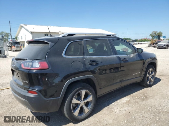 2020 Jeep Cherokee Limited z VIN 1C4PJMDX4LD513615, wystawiony jako Copart lot #56904695 z przebiegiem 46 744 mil mil oraz Szkoda całkowita • Salvage title. Historia ofert i sprzedaży dostępna na DreamBid. Obrazek 3.