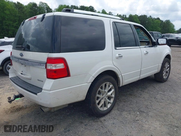 2015 Ford Expedition Limited with VIN 1FMJU2AT5FEF27617, listed as a IAAI auction lot 42120462 with 416,300 mi miles and . Bid and sale history available at DreamBid. Image 4.