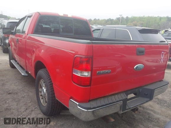 2006 Ford F-150 XL with VIN 1FTPX12VX6NB88059, listed as a IAAI auction lot 41950596 with 244,373 mi miles. Bid and sale history available at carsss.com. Image 3.