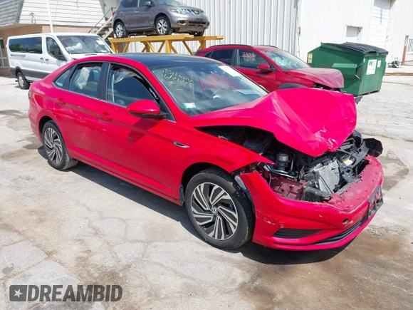 2021 Volkswagen Jetta SEL с VIN 3VWE57BU1MM060577, выставлен на аукционе IAAI как лот 42637919 с пробегом 36 773 миль миль и . История ставок и продаж доступна на DreamBid. Изображение 1.