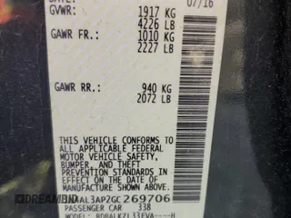 2016 Nissan Altima S with VIN 1N4AL3AP2GC269706, listed as a Copart auction lot 53245255 with 167,839 mi miles and Salvage Title. Bid and sale history available at DreamBid. Image 13.