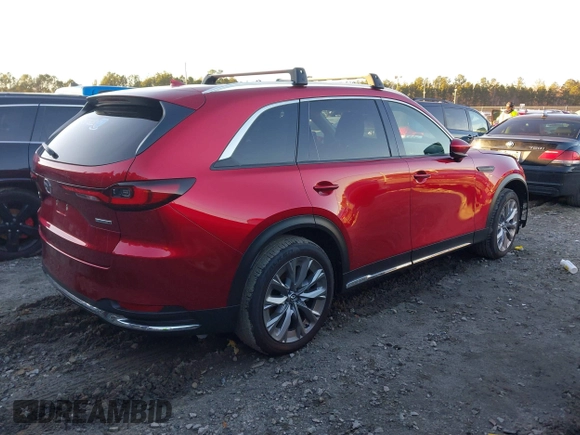 2024 Mazda CX-90 3.3 Turbo Premium with VIN JM3KKDHD5R1172377, listed as a IAAI auction lot 41331301 with 1 mi miles. Bid and sale history available at carsss.com. Image 4.