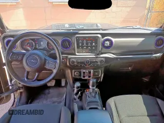 2021 Jeep Gladiator Sport S with VIN 1C6JJTAM3ML508267, listed as a Copart auction lot 60454685 with 77,688 mi miles and Clean title. Bid and sale history available at DreamBid. Image 9.