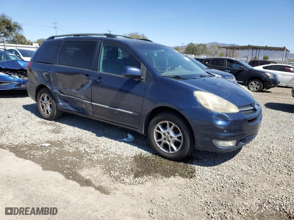 2005 Toyota Sienna XLE with VIN 5TDZA22C75S363102, listed as a Copart auction lot 49514255 with 259,376 mi miles and Salvage Title. Bid and sale history available at carsss.com. Image 4.
