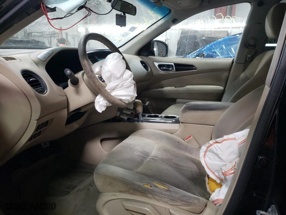 2014 Nissan Pathfinder S with VIN 5N1AR2MN9EC725500, listed as a Copart auction lot 79561404 with 144,876 mi miles and Salvage Title. Bid and sale history available at carsss.com. Image 7.
