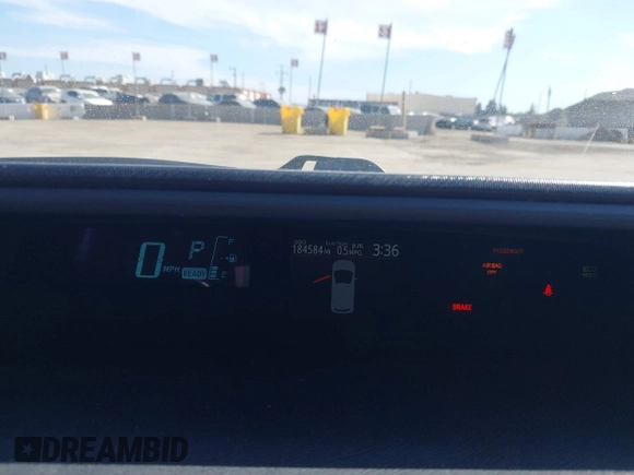 2014 Toyota Prius One with VIN JTDKDTB35E1561818, listed as a IAAI auction lot 42021039 with 184,584 mi miles and . Bid and sale history available at DreamBid. Image 7.