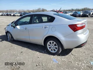 2013 Kia Rio LX with VIN KNADM4A30D6152074, listed as a Copart auction lot 50878555 with 152,559 mi miles and Salvage Title. Bid and sale history available at carsss.com. Image 2.