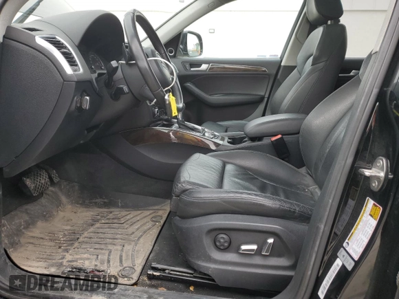 2014 Audi Q5 Premium Plus with VIN WA1DGAFPXEA030819, listed as a Copart auction lot 49483985 with 100,229 mi miles and Salvage Title. Bid and sale history available at carsss.com. Image 7.