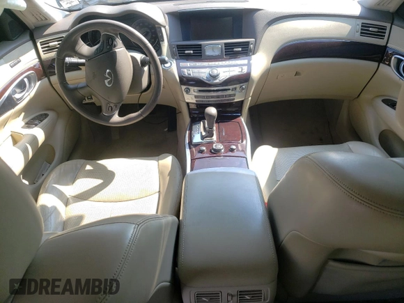 2012 Infiniti M37 with VIN JN1BY1AR2CM395741, listed as a Copart auction lot 69326254 with 126,300 mi miles and Salvage Title. Bid and sale history available at carsss.com. Image 8.