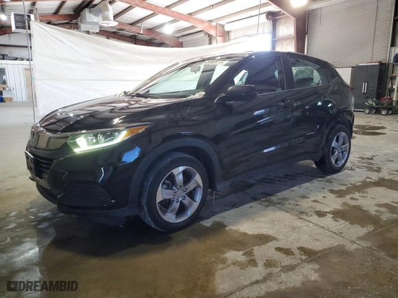 2022 Honda HR-V LX with VIN 3CZRU6H39NM724541, listed as a Copart auction lot 45880415 with 48,998 mi miles and Salvage Title. Bid and sale history available at carsss.com. Image 1.