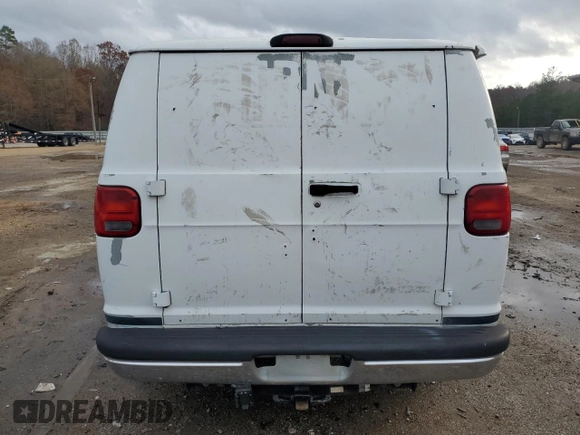 2001 Dodge Cargo with VIN 2B7HB11X21K552887, listed as a Copart auction lot 83860764 with 205,779 mi miles and Clean Title. Bid and sale history available at carsss.com. Image 6.