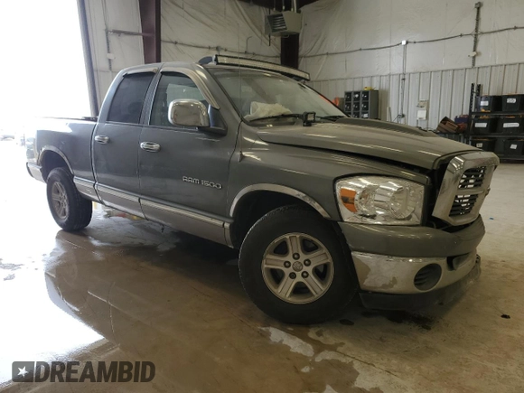 2006 Dodge 1500 SLT with VIN 1D7HA18N16S544841, listed as a Copart auction lot 45036485 with Not Provided miles and Salvage Title. Bid and sale history available at carsss.com. Image 4.