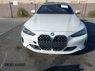 2023 BMW 4 Series 430i with VIN WBA23AT05PCM33899, listed as a IAAI auction lot 41119359 with 1 mi miles. Bid and sale history available at carsss.com. Image 12.