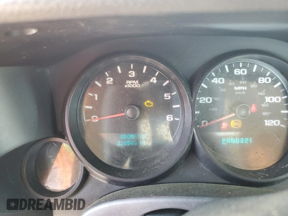 2007 Chevrolet Silverado 1500 LT w/1LT with VIN 2GCEC19CX71575317, listed as a Copart auction lot 51541385 with 220,540 mi miles and Salvage Title. Bid and sale history available at carsss.com. Image 9.