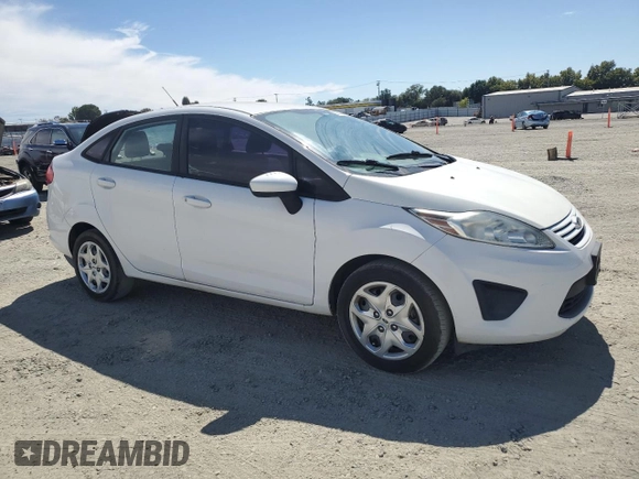 2013 Ford Fiesta S with VIN 3FADP4AJ3DM111257, listed as a Copart auction lot 66035815 with 43,216 mi miles and Clean title. Bid and sale history available at DreamBid. Image 4.