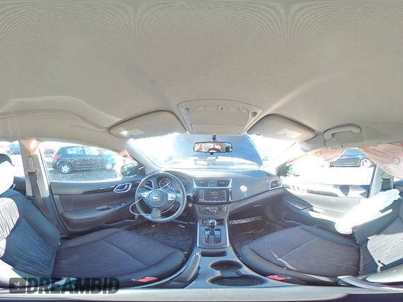 2019 Nissan Sentra SV with VIN 3N1AB7AP5KY389541, listed as a Copart auction lot 45292595 with 44,587 mi miles and Salvage Title. Bid and sale history available at DreamBid. Image 13.