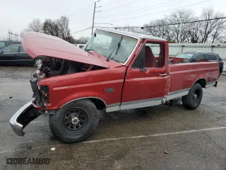 1996 Ford F-150 Special with VIN 1FTEF15Y7TLA96494, listed as a Copart auction lot 84080624 with 0 mi miles and Salvage Title. Bid and sale history available at carsss.com. Image 1.