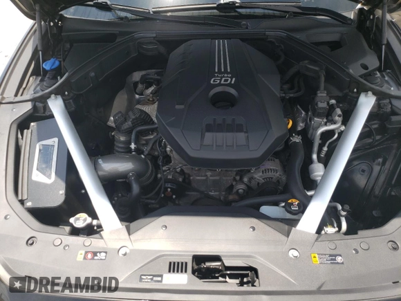2021 Genesis G70 2.0T with VIN KMTG34LA7MU070211, listed as a Copart auction lot 59613564 with 18,062 mi miles and Salvage Title. Bid and sale history available at carsss.com. Image 11.