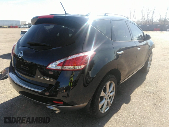 2012 Nissan Murano S with VIN JN8AZ1MW0CW223577, listed as a IAAI auction lot 41738370 with 152,515 mi miles and . Bid and sale history available at DreamBid. Image 4.