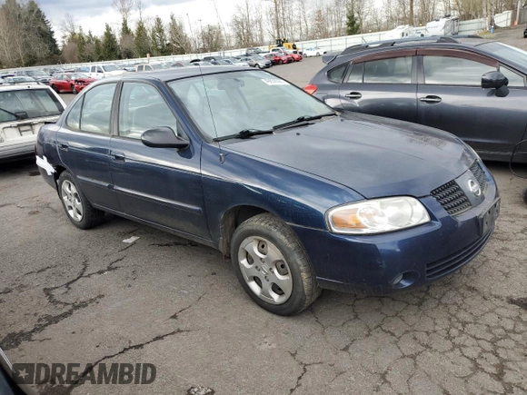 2006 Nissan Sentra S with VIN 3N1CB51D66L559007, listed as a Copart auction lot 49656525 with 125,013 mi miles and Salvage Title. Bid and sale history available at DreamBid. Image 4.