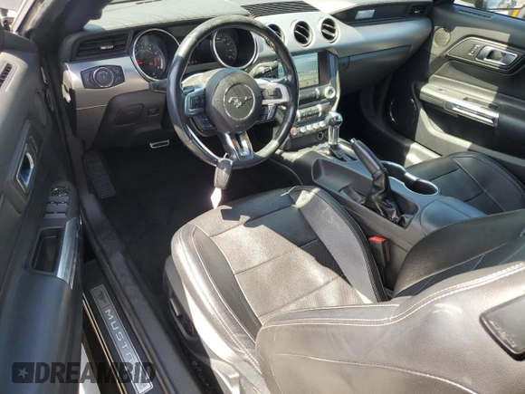 2018 Ford Mustang EcoBoost Premium with VIN 1FATP8UH2J5133487, listed as a Copart auction lot 61570415 with 106,269 mi miles and Salvage title. Bid and sale history available at DreamBid. Image 8.