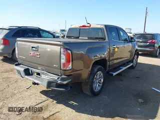 2015 GMC Canyon 2WD SLT with VIN 1GTG5CE33F1217775, listed as a IAAI auction lot 41485677 with 1 mi miles. Bid and sale history available at carsss.com. Image 4.