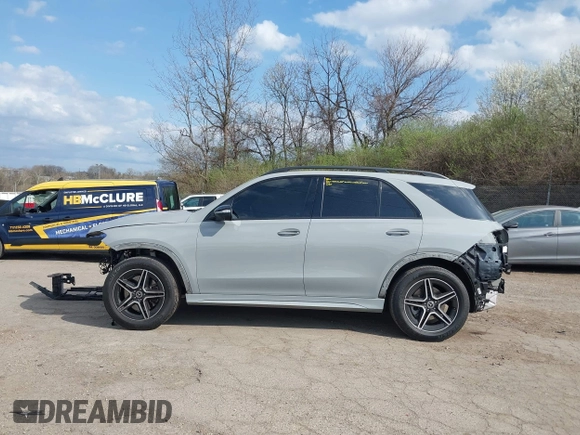 2024 Mercedes-Benz GLE 450 с VIN 4JGFB5KB6RA986105, выставлен на аукционе IAAI как лот 41907618 с пробегом 31 561 миль миль и . История ставок и продаж доступна на DreamBid. Изображение 15.