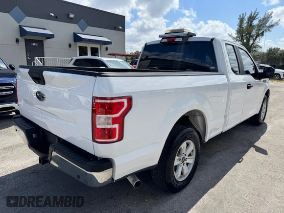 2020 Ford F-150 XL with VIN 1FTEX1C50LKE46270, listed as a Copart auction lot 54717115 with 41,241 mi miles and Non Repairable. Bid and sale history available at DreamBid. Image 3.