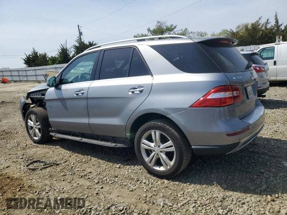 2013 Mercedes-Benz M 350 with VIN 4JGDA5HB2DA242110, listed as a Copart auction lot 54206095 with 86,587 mi miles and Salvage Title. Bid and sale history available at DreamBid. Image 2.