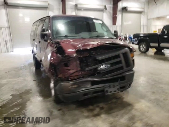 2009 Ford Econoline Cargo Commercial with VIN 1FTSS34L89DA15246, listed as a Copart auction lot 64803214 with 149,766 mi miles and Salvage Title. Bid and sale history available at carsss.com. Image 12.