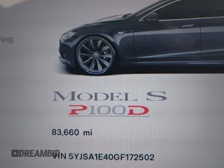2016 Tesla Model S 90D с VIN 5YJSA1E40GF172502, выставлен на аукционе IAAI как лот 41841406 с пробегом 83 660 миль миль и . История ставок и продаж доступна на DreamBid. Изображение 7.