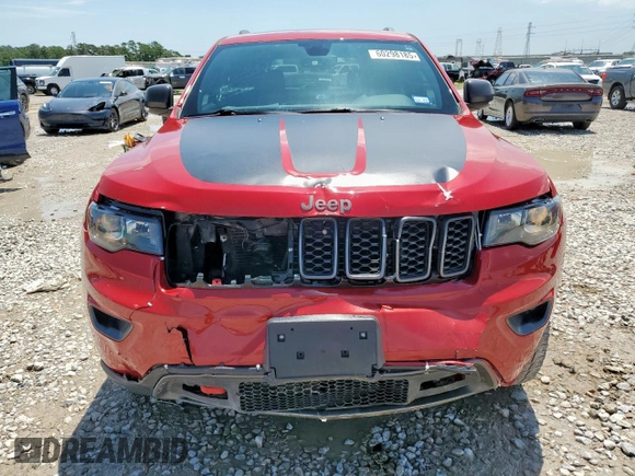 2020 Jeep Grand Cherokee Trailhawk with VIN 1C4RJFLGXLC116714, listed as a Copart auction lot 60298185 with 62,240 mi miles and Salvage title. Bid and sale history available at DreamBid. Image 5.