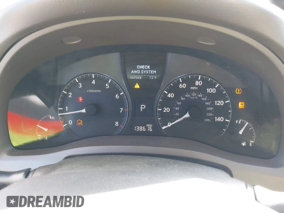2011 Lexus RX 350 with VIN 2T2BK1BAXBC105762, listed as a IAAI auction lot 41966379 with 138,616 mi miles and . Bid and sale history available at DreamBid. Image 7.