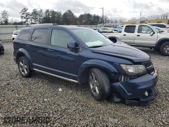2017 Dodge Journey Crossroad Plus with VIN 3C4PDCGB8HT527343, listed as a Copart auction lot 48411465 with 133,181 mi miles and Salvage Title. Bid and sale history available at DreamBid. Image 4.