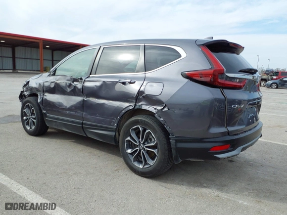 2021 Honda CR-V EX-L with VIN 5J6RW2H8XML008410, listed as a IAAI auction lot 41800858 with 64,167 mi miles. Bid and sale history available at carsss.com. Image 3.