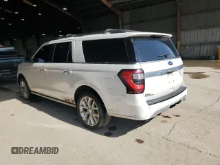 2019 Ford Expedition Max Platinum with VIN 1FMJK1LT3KEA67672, listed as a Copart auction lot 58513655 with 149,608 mi miles and Salvage title. Bid and sale history available at DreamBid. Image 2.