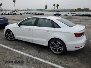 2018 Audi A3 Sedan Premium with VIN WAUAUGFF8J1092397, listed as a Copart auction lot 44392573 with 20,309 mi miles. Bid and sale history available at carsss.com. Image 2.
