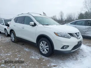 2014 Nissan Rogue SV with VIN 5N1AT2MK7EC832892, listed as a IAAI auction lot 41610486 with 202,860 mi miles. Bid and sale history available at carsss.com. Image 1.