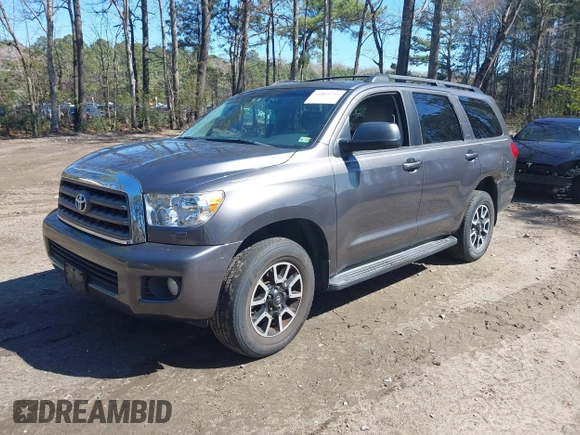 2011 Toyota Sequoia SR5 with VIN 5TDBY5G18BS048424, listed as a IAAI auction lot 41865211 with 213,381 mi miles. Bid and sale history available at carsss.com. Image 18.