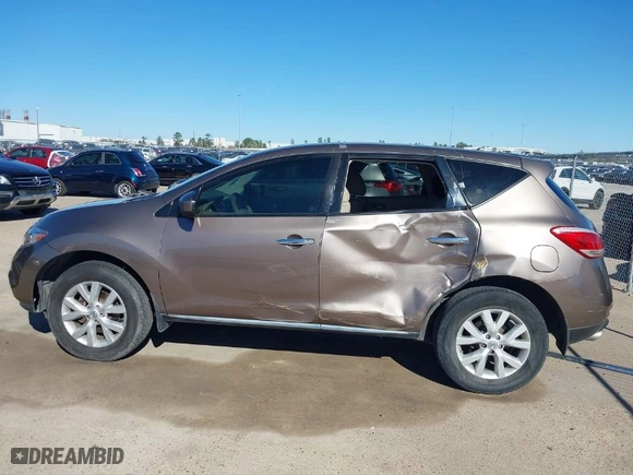 2012 Nissan Murano SL with VIN JN8AZ1MU8CW100544, listed as a IAAI auction lot 41708349 with 95,533 mi miles. Bid and sale history available at carsss.com. Image 14.