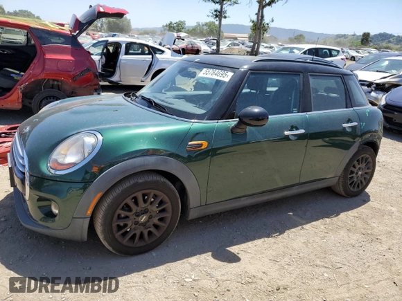 2015 MINI Hardtop 4 Door with VIN WMWXS5C56FT830564, listed as a Copart auction lot 55784695 with 52,089 mi miles and Salvage Title. Bid and sale history available at DreamBid. Image 1.