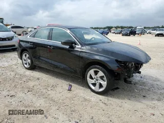 2024 Audi A3 Premium Plus with VIN WAUBUDGY0RA008488, listed as a Copart auction lot 47888515 with 5,431 mi miles and Salvage Title. Bid and sale history available at carsss.com. Image 4.