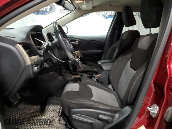 2018 Jeep Cherokee Latitude with VIN 1C4PJMCB9JD603555, listed as a Copart auction lot 55079645 with 93,426 mi miles and Clean title. Bid and sale history available at DreamBid. Image 7.